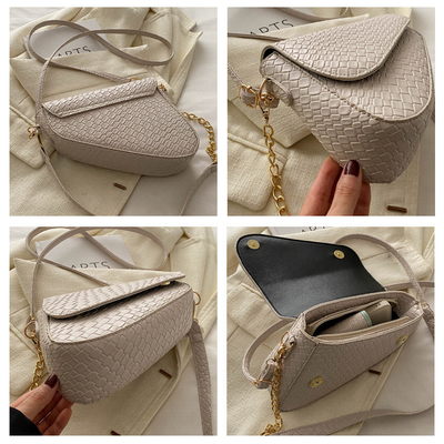HIGH SENSE mode zadel populair voorjaar/zomer gebreide kleine tas SIMPLE ALL-IN-ONE crossbody tas