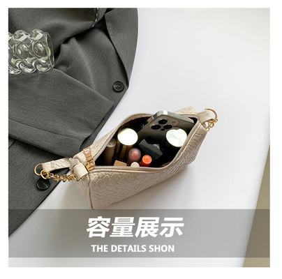 Nieuwe mode stenen print NICHE design enkel schouder kruislichaam tas hoogwaardige explosieve dames onderarm tas