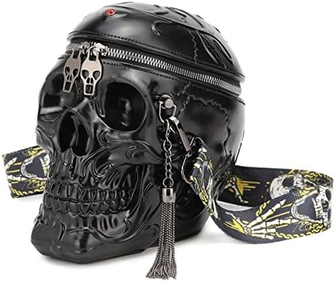 Skull handtassen voor vrouwen schoudertas,skull crossbody tas gotische tas handtassen feest cadeau
