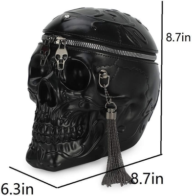Skull handtassen voor vrouwen schoudertas,skull crossbody tas gotische tas handtassen feest cadeau