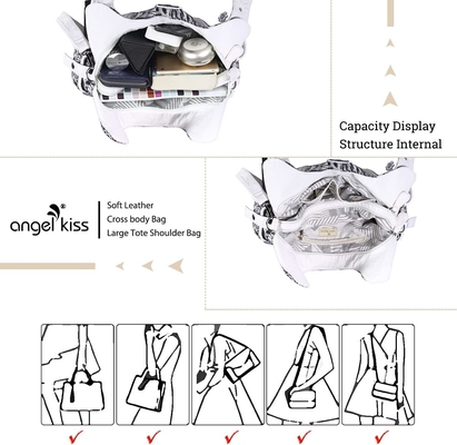 ANGELKISS HOBO Handtassen en handtassen voor vrouwen handtassen voor vrouwen handtassen grote dagelijkse schoudertassen