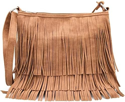 WESTERN COWGIRL mode stijl lederen fringe crossbody handtassen vrouwen portemonnee land alledaagse schoudertas