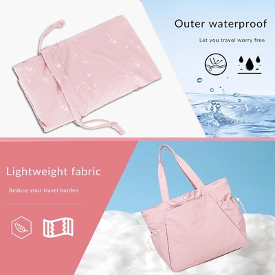 BTOOP TOTE BAG VIR VROUWEN, FOLDABLE BEACH GYM BAGS, LANGWAGES BEDRIJFBAG VAN WANDEL, WERK