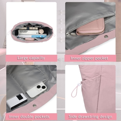 BTOOP TOTE BAG VIR VROUWEN, FOLDABLE BEACH GYM BAGS, LANGWAGES BEDRIJFBAG VAN WANDEL, WERK