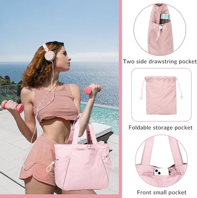 BTOOP TOTE BAG VIR VROUWEN, FOLDABLE BEACH GYM BAGS, LANGWAGES BEDRIJFBAG VAN WANDEL, WERK