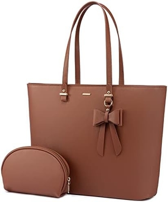 Lovevook laptopzak voor vrouwen, gestructureerde leer computerzak, professionele werktas, leraar/advocaat keuze,