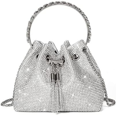 Bling Crystal Rhinestone Handtas voor vrouwen Sparkly Clutch Handtas Crossbody Tas voor avond huwelijksfeest bal