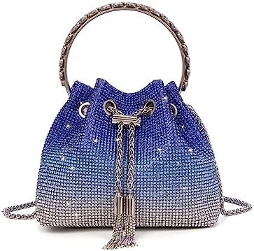 Bling Crystal Rhinestone Handtas voor vrouwen Sparkly Clutch Handtas Crossbody Tas voor avond huwelijksfeest bal