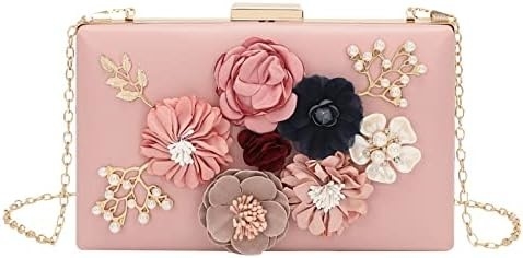 Letode bloem knuffel tas avondtas voor vrouwen formele partij handtas keten riem schoudertas