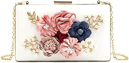 Letode bloem knuffel tas avondtas voor vrouwen formele partij handtas keten riem schoudertas