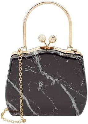 Vrouwen roosterpatroon metalen avond handtas, geometrische avond handtas handtas voor feesten, bruiloften, proms