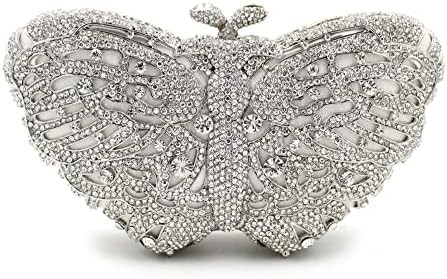 Vrouwen'S ELEGANTE VLOEPELS RINESTONE Avondtassen LUXURIE CRYSTAL CLUTCH bruiloftsfeest cocktail handtas