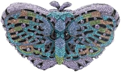 Vrouwen'S ELEGANTE VLOEPELS RINESTONE Avondtassen LUXURIE CRYSTAL CLUTCH bruiloftsfeest cocktail handtas