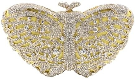 Vrouwen'S ELEGANTE VLOEPELS RINESTONE Avondtassen LUXURIE CRYSTAL CLUTCH bruiloftsfeest cocktail handtas