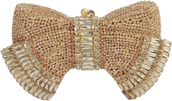 Vrouwen'S ELEGANTE VLOEPELS RINESTONE Avondtassen LUXURIE CRYSTAL CLUTCH bruiloftsfeest cocktail handtas