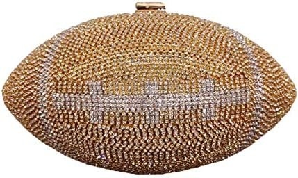 Vrouwen basketbal in de vorm van een kruis body bag strass ronde bal kristallen avond tas grip handtas voor bruiloft