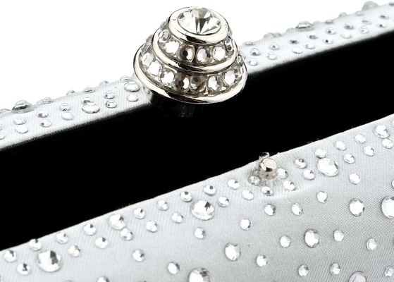 Vrouwen avondtas Glanzend steen bruiloft avondfeest koppel Handtas Handtas Ketting Schouder Crossbody Tas