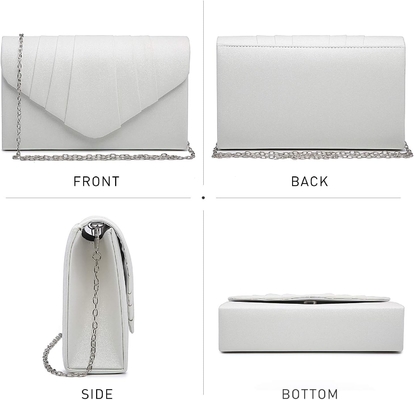 DASEIN Vrouwen's avond tas gepleteerde envelop Clutch handtas trouwfeest bruidsbeurs