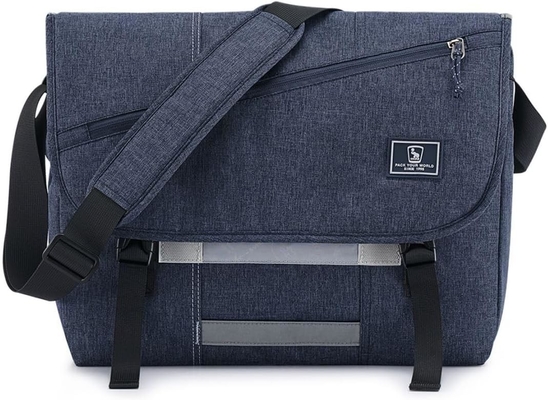 OIWAS Messenger Bag voor mannen, 15,6 inch Laptop Crossbody Bags Vrouwen Casual Sackel Schoudertas College Travel Office