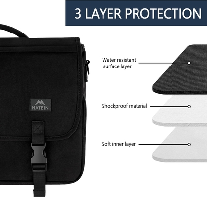MESSENGER BAG VIR MANEN, VROUWEN BRIEFCASES lichtgewicht mannelijke laptop BAG 15,6 inch waterbestendig crossbody school