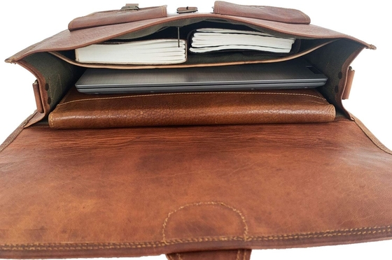 18 inch leren koffer laptop boodschapper tas beste computer tas handgemaakte tassen voor mannen en vrouwen