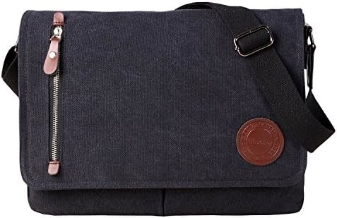 VINTAGE CANVAS SATCHEL MESSENGER BAG voor mannen Vrouwen,VIAGSCHULTERBAG 13,5&quot; LAPTOP BAG BOEKBAG