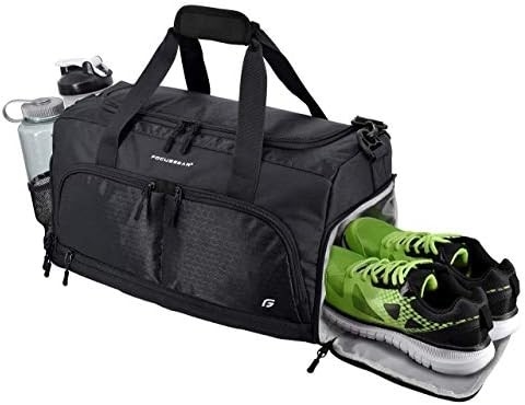 De ultieme gymzak 2.0: DE DURABLE CROWDSOURCE DESIGNED DUFFEL BAG met 10 optimale compartimenten inclusief waterbestendig