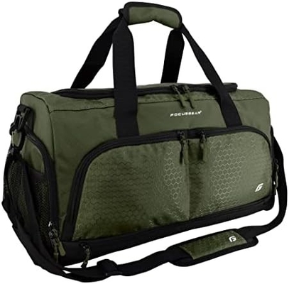 De ultieme gymzak 2.0: DE DURABLE CROWDSOURCE DESIGNED DUFFEL BAG met 10 optimale compartimenten inclusief waterbestendig