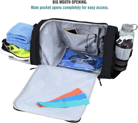 De ultieme gymzak 2.0: DE DURABLE CROWDSOURCE DESIGNED DUFFEL BAG met 10 optimale compartimenten inclusief waterbestendig