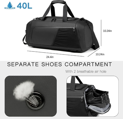 GYM DUFFLE BAG waterdicht SPORTS DUFFLE BAG VAN REISEN WEEKEND BAG VAN MANEN VROUWEN OVERNACHTBAG MET SCHUITEN