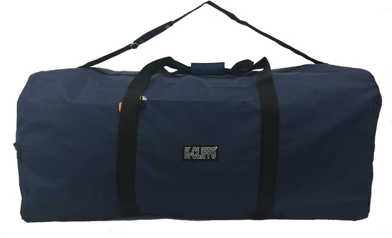 Zware vracht duffel grote sportversnelling trommel set uitrusting hardware reistas dakrak tas (36 &quot;x 17&quot; x 17&quot;, marine)