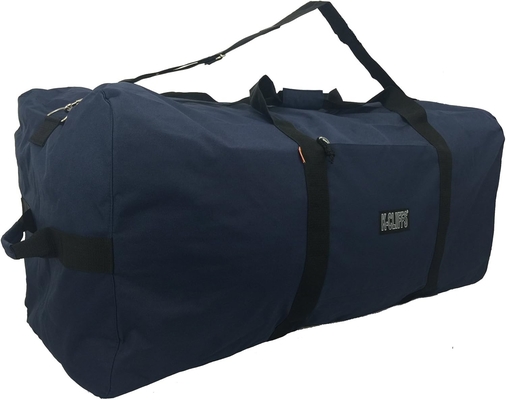 Zware vracht duffel grote sportversnelling trommel set uitrusting hardware reistas dakrak tas (36 &quot;x 17&quot; x 17&quot;, marine)