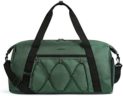 BAGSMART Gymtas met schoenencompartiment en natte zak, lichtgewicht sport reis duffeltas, C TO STORE SPORTSCHUITEN WATER