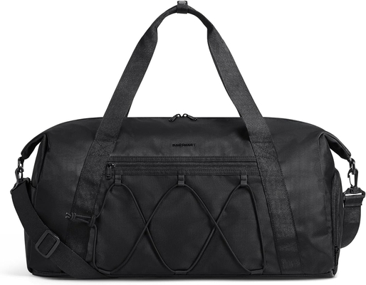 BAGSMART Gymtas met schoenencompartiment en natte zak, lichtgewicht sport reis duffeltas, C TO STORE SPORTSCHUITEN WATER
