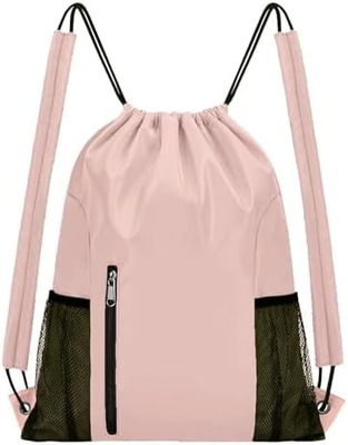 BEEGREEN DRAWSTRING-BACK-GYM-BAG, GROTE SPORTSBAG, STRING RUCKBACK CINCH BAG voor mannen en vrouwen ROOD
