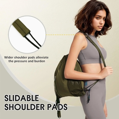 BEEGREEN DRAWSTRING-BACK-GYM-BAG, GROTE SPORTSBAG, STRING RUCKBACK CINCH BAG voor mannen en vrouwen ROOD