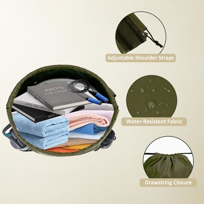 BEEGREEN DRAWSTRING-BACK-GYM-BAG, GROTE SPORTSBAG, STRING RUCKBACK CINCH BAG voor mannen en vrouwen ROOD