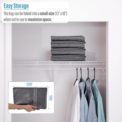 VENO 4 Pakket Verhuizing zakken Plastic opslag koffers Kleding organisatie Grote W deksel / rits Verpakkingsdozen / containers Alternatief.