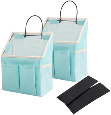 2 Pakket WAL HANGING BAG ORGANIZATOR KAST met zakken voor badkamer slaapkamer keuken slaapkamer essentieel RV opslag en