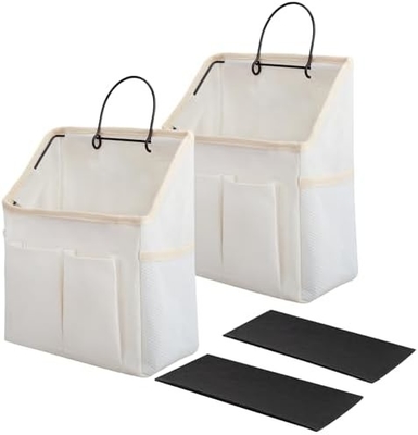 2 Pakket WAL HANGING BAG ORGANIZATOR KAST met zakken voor badkamer slaapkamer keuken slaapkamer essentieel RV opslag en