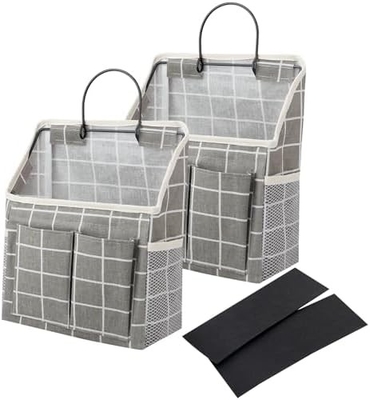 2 Pakket WAL HANGING BAG ORGANIZATOR KAST met zakken voor badkamer slaapkamer keuken slaapkamer essentieel RV opslag en