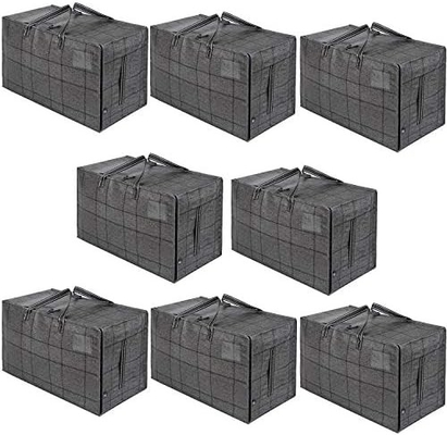VENO 8 Pack verhuiszakken, verhuisvoorzieningen, verhuisdozen, college verpakkingsopslagdozen met deksels Alternatief, zwaar werk