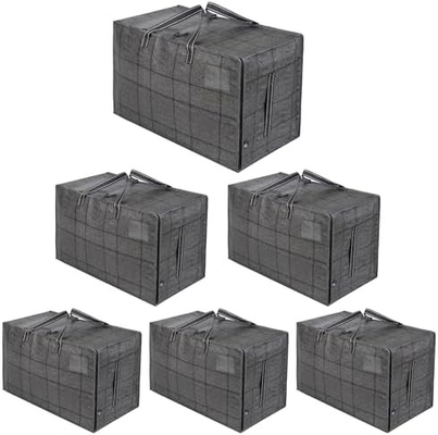 VENO 8 Pack verhuiszakken, verhuisvoorzieningen, verhuisdozen, college verpakkingsopslagdozen met deksels Alternatief, zwaar werk