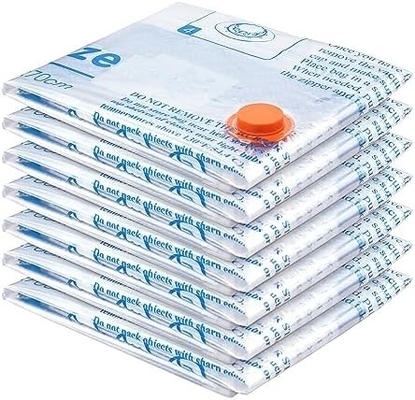 8 VACUUM-VERZUIMINGSZAKKEN met elektrische luchtpomp, 2 JUMBO, 2 GROTE, 2 MIDDELE, 2 KLEINE ZAKKEN