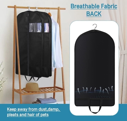 KIMBORA 43&quot; SUIT BAGEN VAN DE KLOOSER opslag en reizen, GUSSETTE HANGEN KLEERBAGEN VAN DE MENS SUIT COVER WITH HANDS voor