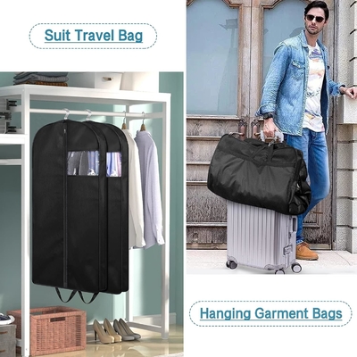 KIMBORA 43&quot; SUIT BAGEN VAN DE KLOOSER opslag en reizen, GUSSETTE HANGEN KLEERBAGEN VAN DE MENS SUIT COVER WITH HANDS voor