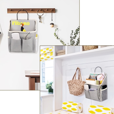 2 Pakket WAL HANGING BAG ORGANIZATOR KAST met zakken voor badkamer slaapkamer keuken slaapkamer essentieel RV opslag en