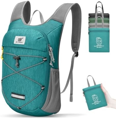SKYSPER vouwbare wandelrugzak - 10L kleine lichtgewicht dagtas ademende reisrugzakken voor mannen vrouwen