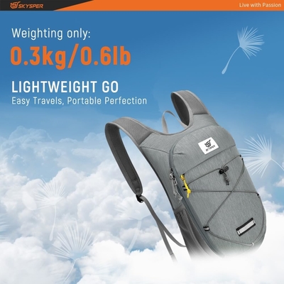 SKYSPER vouwbare wandelrugzak - 10L kleine lichtgewicht dagtas ademende reisrugzakken voor mannen vrouwen