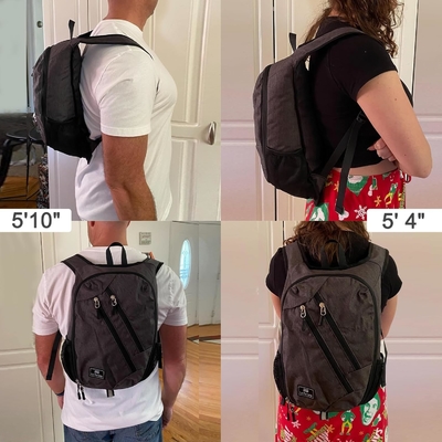 Kleine dagtas 15L wandelrugzak opvouwbare kleine rugzak lichtgewicht oppakbare rugzak reisdagtas voor vrouwen mannen, bl